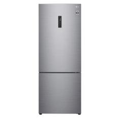 Geladeira Smart LG Frost Free Inverter 451L Inverse Inox Look 220V GC-