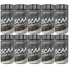 KIT 10X PREDATOR BCAA 2:1:1 - 60 CáPSULAS - NUTRATA 