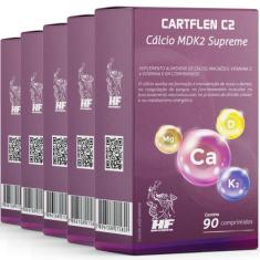 5X Cartflen C2 Calcio Mdk2 Supreme 90 Comps Hf Suplementos - HF Suplem