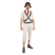 Fantasia de Lampião Adulto de Carnaval C/ Cartucheira - Sulamericana, 