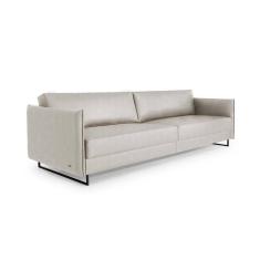 Sofá 3 Lugares Enrico Linho Bege 180 cm