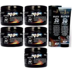 Kit 5 Super Gel 30 Ervas 250G + 1 Super Gel 30 Ervas 150G - Bio Instin