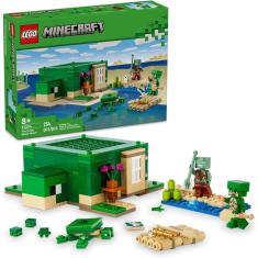 LEGO Minecraft 21254 A Casa Tartaruga de Praia