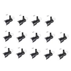 Kit 14 Spot Trilho Perfilado Eletro calha Par20 Bulbo OL4