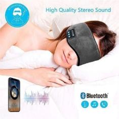 Máscara Para Dormir Tapa Olho Com Fone De Ouvido Bluetooth