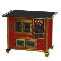 Fogao a Lenha N 2 Gab Imperador Vitreo Vermelho com Tampa