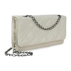 Bolsa Pequena Transversal Feminina De Ombro Lado Quadrada Com Corrente Moderna Lançamento-Feminino