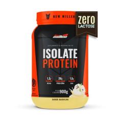 Beef Isolate Protein Proteína da Carne New Millen 900g,  Baunilha