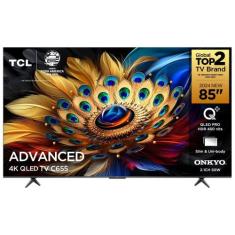 Smart TV TCL 85 Google TV QLED Dolby Atmos C655, 85"