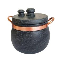 Panela De Pressão Pedra Sabão 5,5 Litros