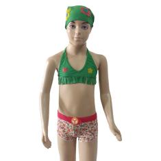 Fantasia Carnaval Hippie Verão Tamanho P