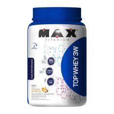 Whey Protein Top Whey 3W Mais Performance 900 g - Max Titanium-Unissex
