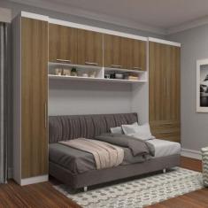 Guarda Roupa Dormitório Modulado Alpes Solteiro - Roupeiro Luciane M03