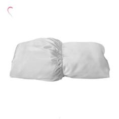 Lençol Avulso Com Elástico Solteiro Cetim Seda - Branco - Autoestima H