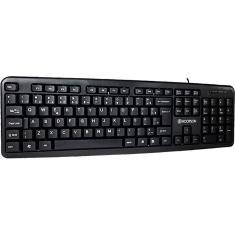 Teclado USB Hoopson Standard Home Office TPC-058 Preta