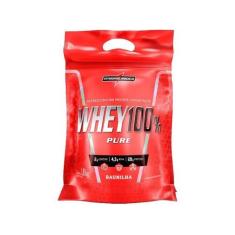 Whey 100% Pure Pouch 1,8kg Baunilha Integralmedica, 1,8kg, Baunilha