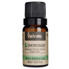 Óleo Essencial de Lemongrass 10ml - Via Aroma