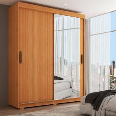 Guarda-Roupa Solteiro La Paz 2 Portas 2 Gavetas com Espelho Tx - Panorama Móveis