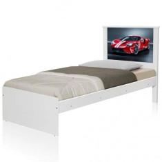 Cama Solteiro Carro Sport Vermelho