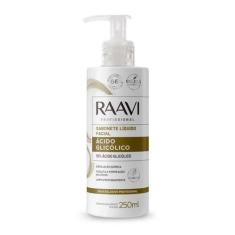 Sabonete Líquido Facial Ácido Glicólico 10% 250ml - Raavi - Raavi Derm