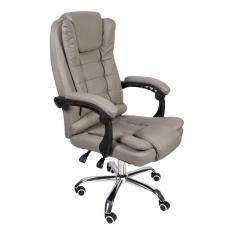 Cadeira Presidente Confort De Escritório Ergonômica Cinza