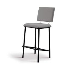 Banqueta Marcele Cinza