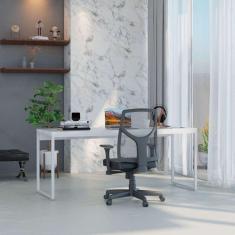 escrivaninha studio branca 180 cm