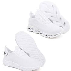 Tênis Esportivo Confortavel Evoltenn Easy Solado 4D - 2 Pares-Feminino