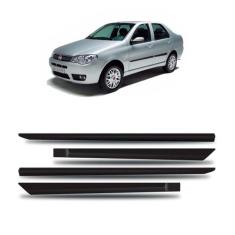 Friso Lateral Siena 2005 A 2007 4P - Kit 4 Peças - Sanfil