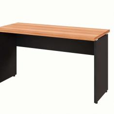 Escrivaninha Yaris Nogal Sevilha e Preta 135 cm