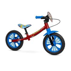 Bicicleta Equilíbrio Balance Sem Pedal Aro 12 Spider Man Nathor