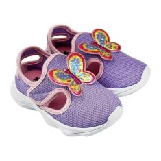 Tênis Infantil Feminino Calce Fácil Borboleta Magicc Kids-Feminino
