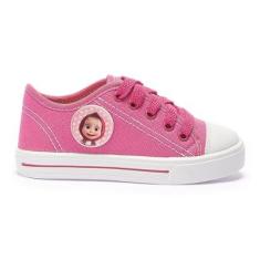 Tênis Infantil Feminina Footz Cano Baixo Casual Masha e o Urso Menina-Feminino