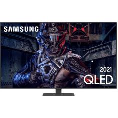Smart TV Tela QLED 55" Samsung 55Q80A 4K Wi-Fi Integrado com Processador IA 2 USB 4 HDMI