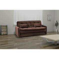 Sofá Cama 3 Lugares Com Cama Auxiliar Madalena Matrix