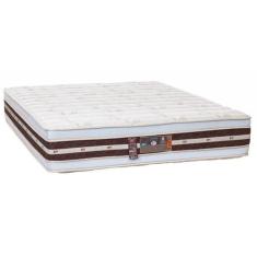 Colchão Casal Castor Silver Star Air Double Face Pocket Hibrido 138x18