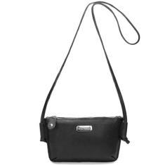 Bolsa Transversal Pequena Couro Legitimo Mini Bag Para Chaves Celular 