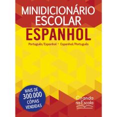 Livro - Minidicionário escolar Espanhol (papel off-set): Português - Espanhol