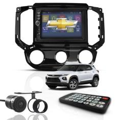 Kit Central Multimídia Mp5 2 Din Bt Espelha Gm Trailblazer - First Opt