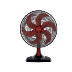 Ventilador Osc Mesa Turbo 6 50Cm 6 Pás - 220V - Preto/Vermelho - Venti