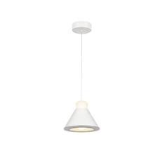 LUMINARIA PENDENTE CONE BRANCO