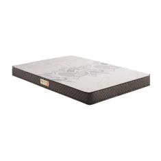 Colchão Casal D33 Liso 128x188x12cm Ecoline Ecoflex Marrom