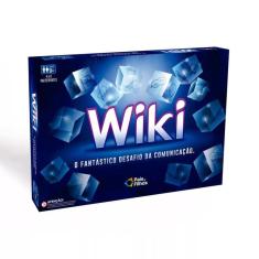 Jogo de Tabuleiro Wiki + 9 Anos Desenhos e Mimicas Desafios Diversão Pais e Filhos