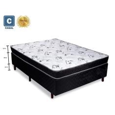 Cama Box Conjugado Casal Semi-ortopédica 5cm Espuma