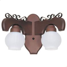 Arandela Muller Canga 2 Lâmpadas Envelhecido 332E