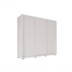 Guarda Roupa Casal Panamá 3 Portas 4 Gavetas Salleto Branco