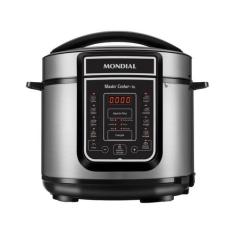 Panela de Pressão Elétrica Digital Mondial 5L - 900W Digital Master Co
