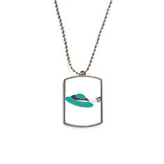 Colar com pingente de corrente de aço inoxidável monstro alienígena OVNI do Universo