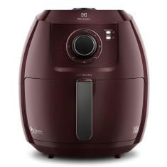 Fritadeira Elétrica Sem Óleo Air Fryer Electrolux por Rita Lobo 5L Vermelha Family 1700W (EAF51)