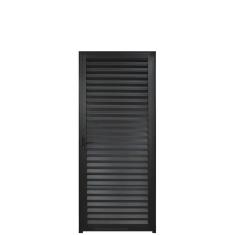 Porta Palheta Alumínio Preto 2.10 x 0.80 Lado Direito - Hale